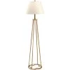 Lisa Kahn 73 Inch 100.00 Watt Old Gold Floor Lamp Portable Light