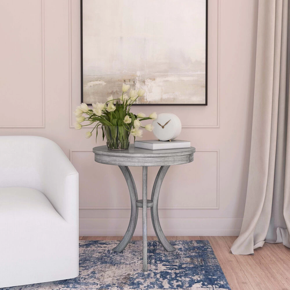 Gerard Side Table In Gray - Image 2