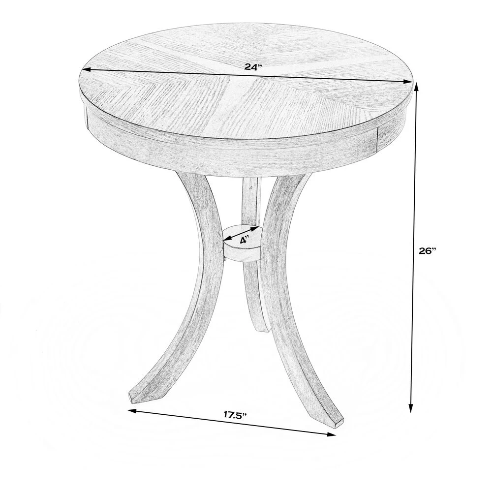 Gerard Side Table In Gray - Image 3