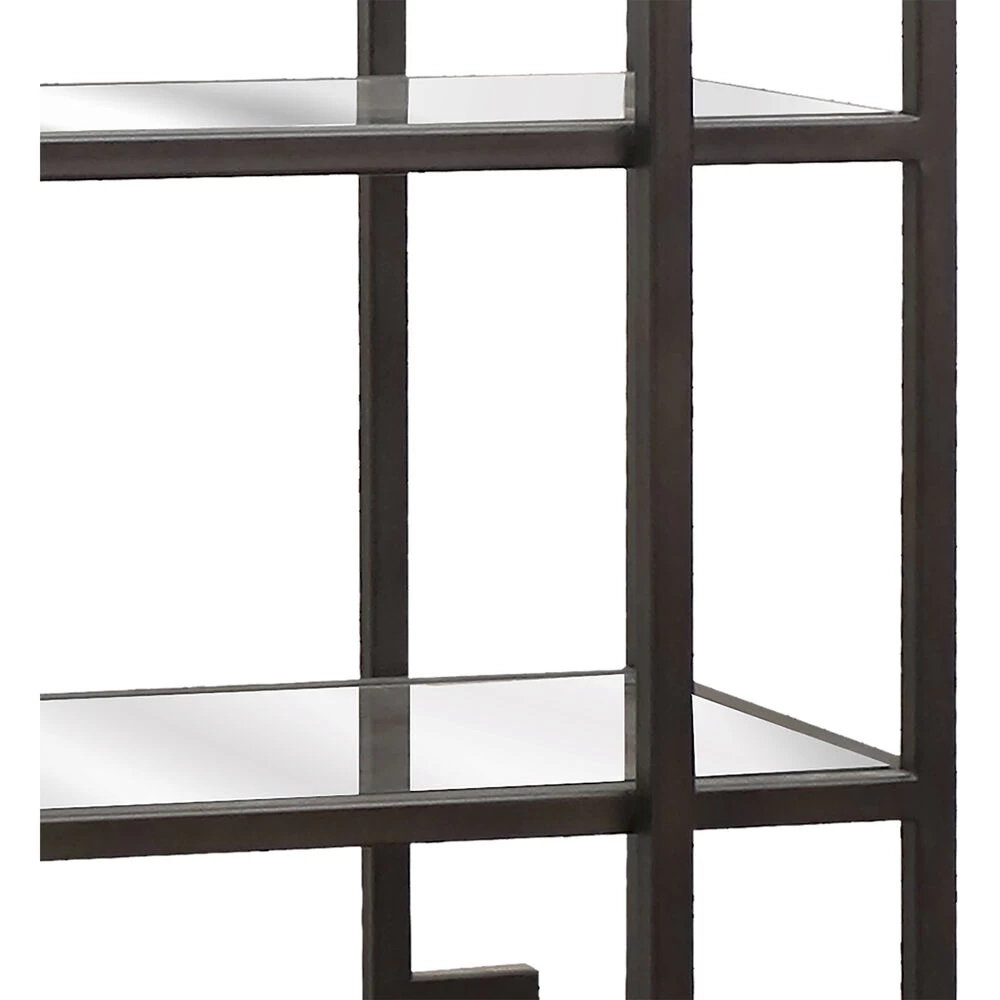 McGuire Antique Black Bookcase - Image 3