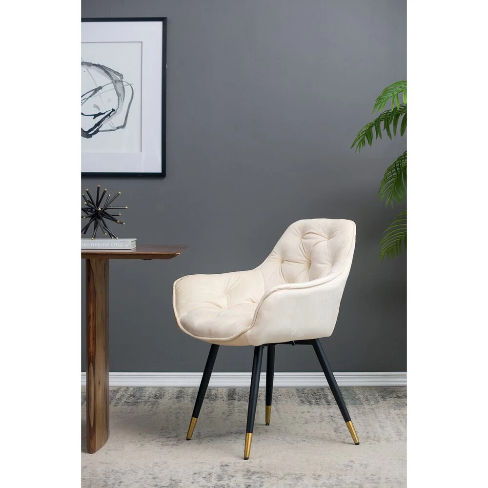 Luppino White Dining Chair 2 Piece Set - Image 4