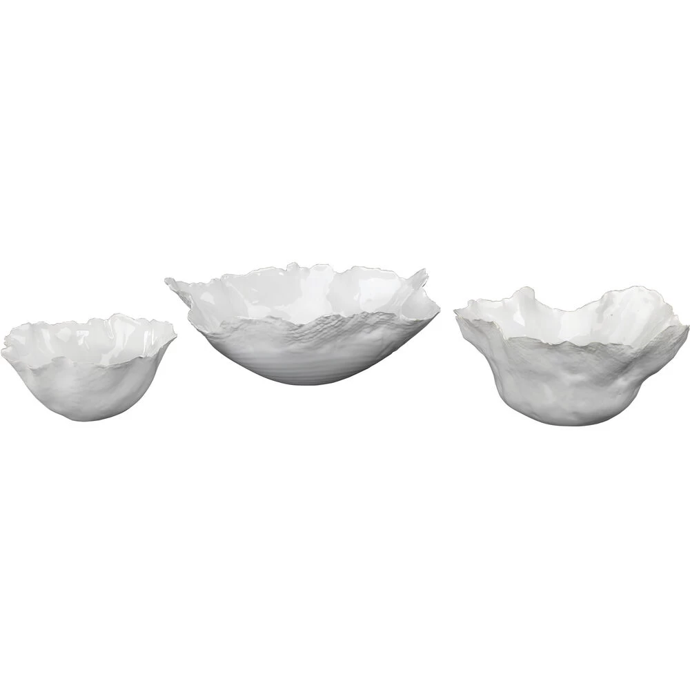 Fleur Ceramic 4.00 Inch X 9.75 Inch Decorative Bowl