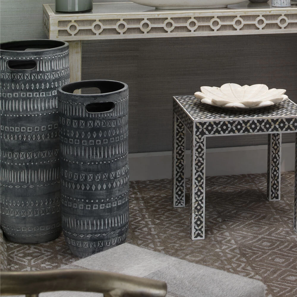 Zion Ceramic 29 X 11 Inch Vase - Image 3