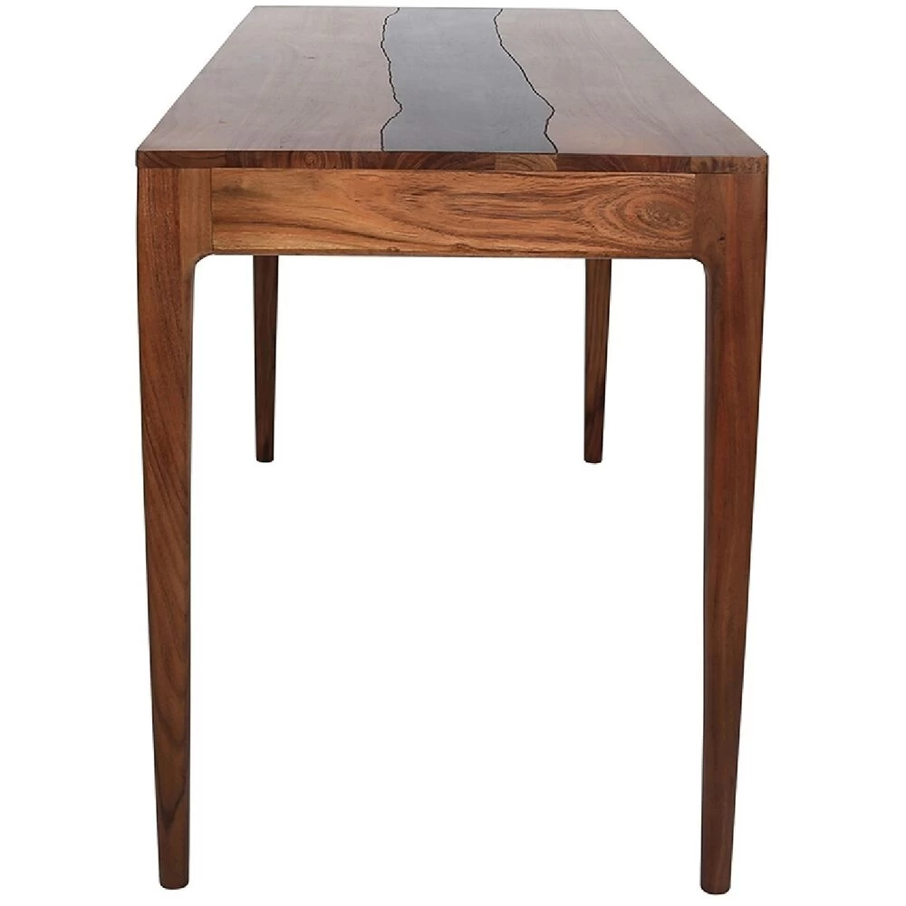 Sierra Brown Writing Desk With Drawer - Image 4