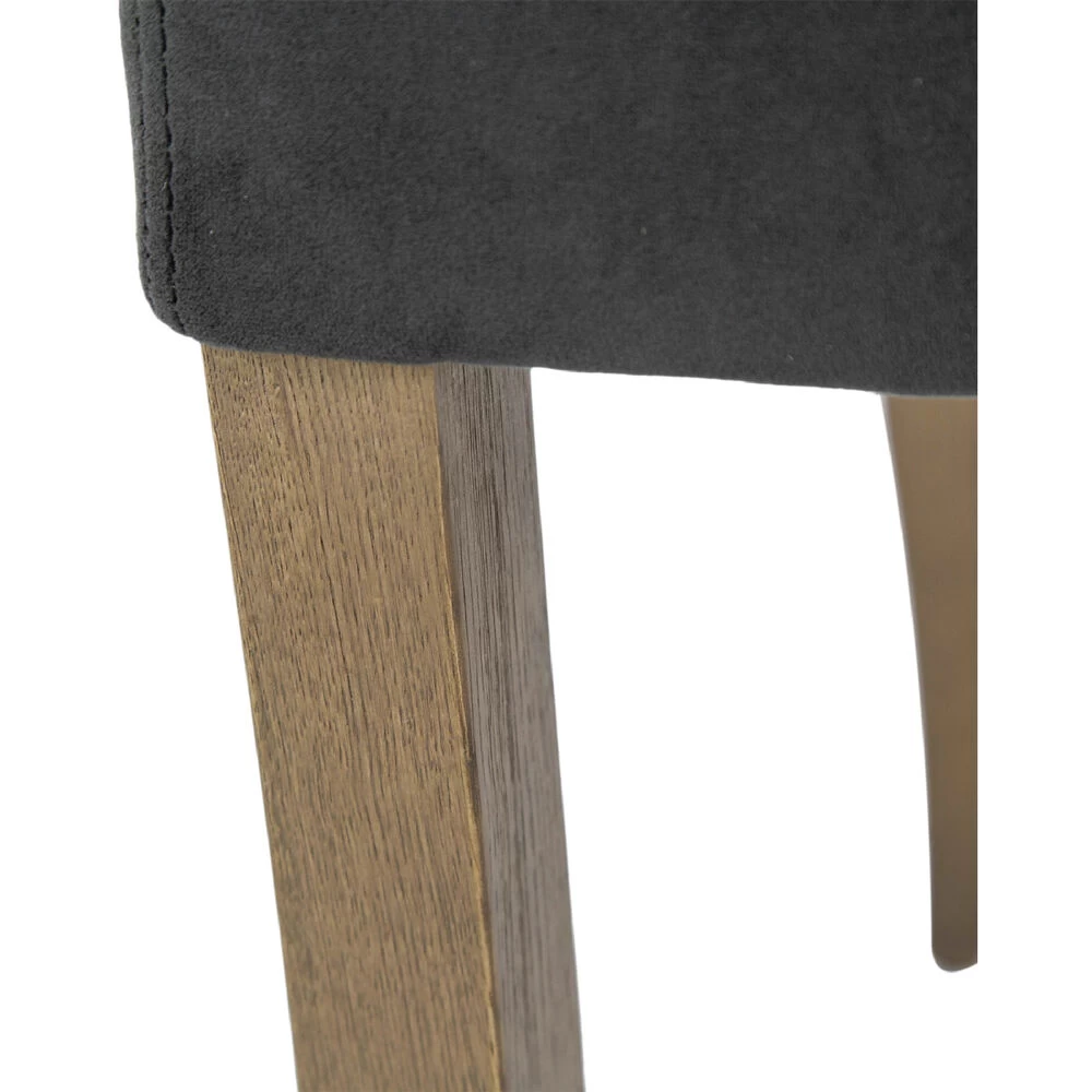 Dugan Grey And Natural Dining Chair - Image 7
