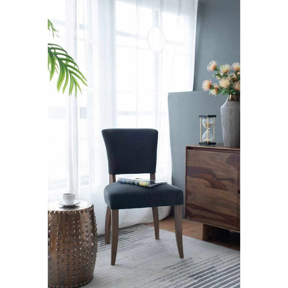 Dugan Grey And Natural Dining Chair - Image 13