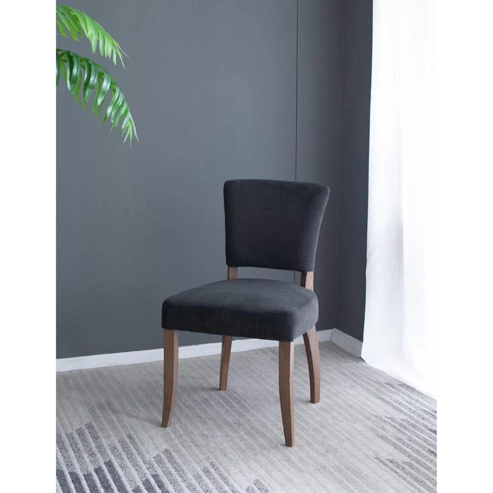 Dugan Grey And Natural Dining Chair - Image 15
