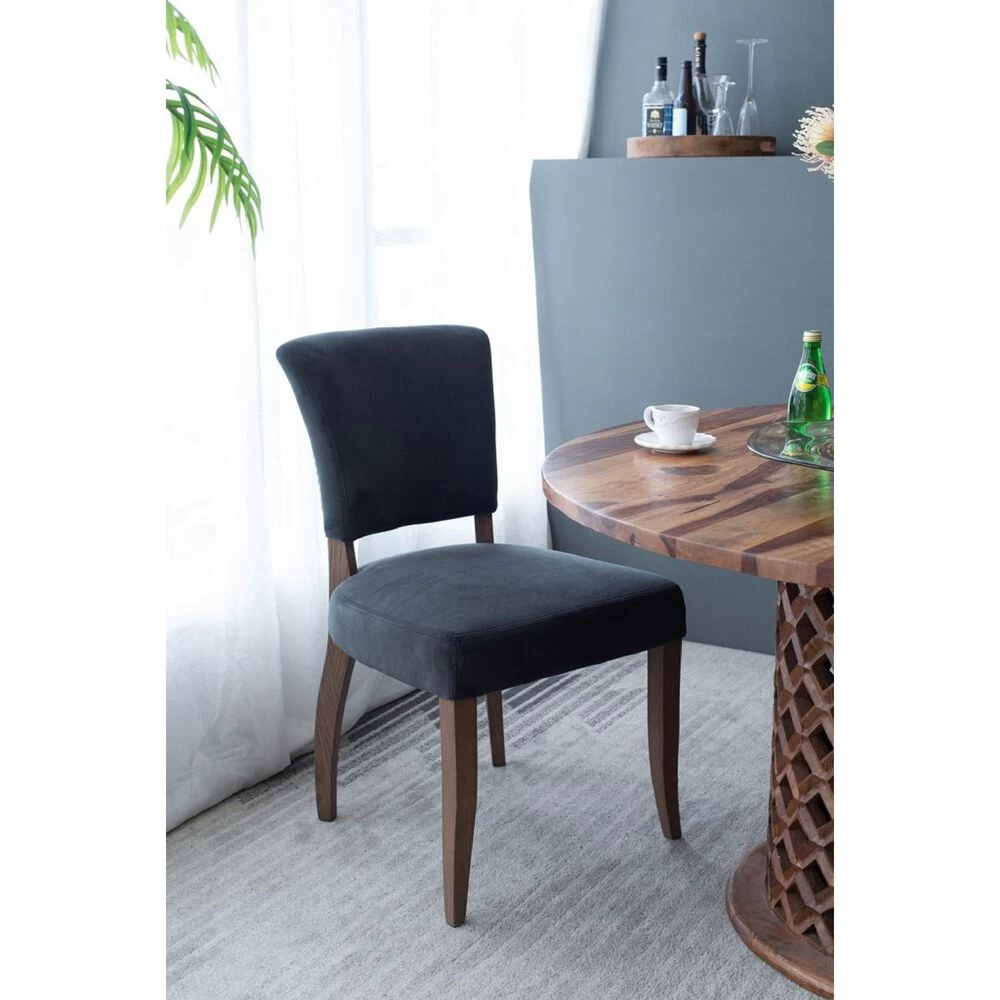 Dugan Grey And Natural Dining Chair - Image 16