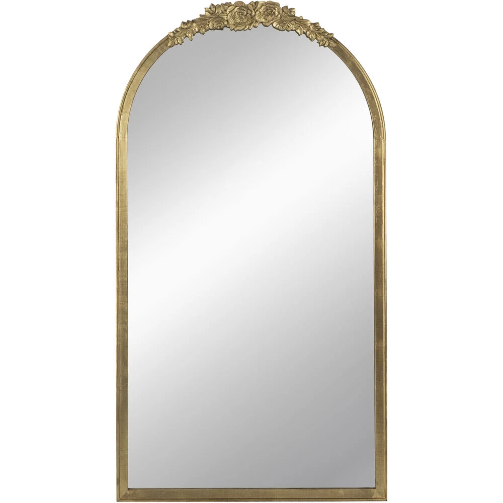 Eitenne 52 X 27 Inch Gold Floor Mirror