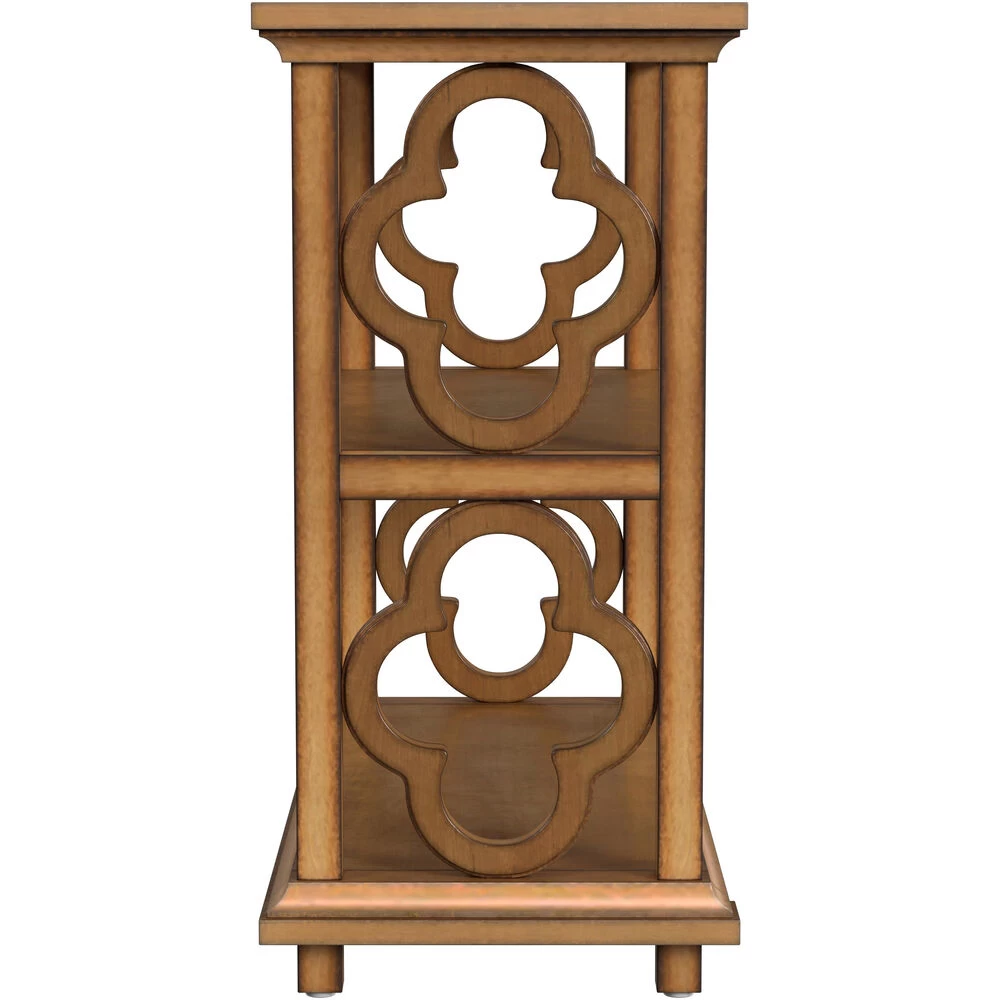 Paloma 2 Shelf 30"W Bookcase In Light Brown - Image 5