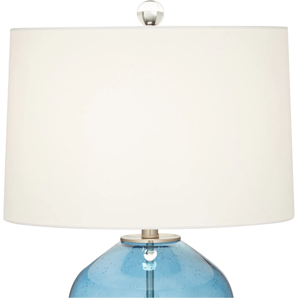 Pavo 31 Inch 150.00 Watt Blue-Sea Table Lamp Portable Light - Image 3
