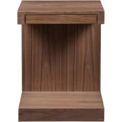 Zio 21 X 16 Inch Brown Side Table