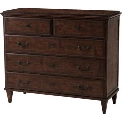 Axel Rustic Oak Chest Of Drawers