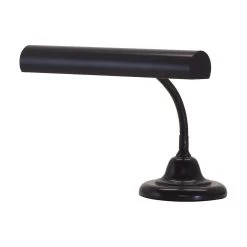 Advent Piano 10 Inch 40 Watt Black Piano/Desk Lamp Portable Light
