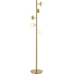 Canada 65 Inch 40.00 Watt Brass Floor Lamp Portable Light