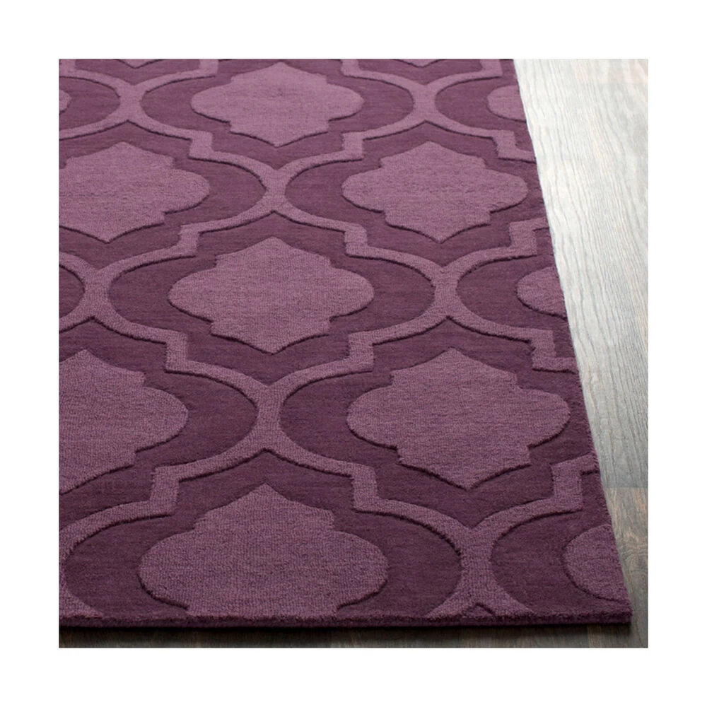 Central Park 72 X 72 Inch Eggplant Rugs, Round - Image 3