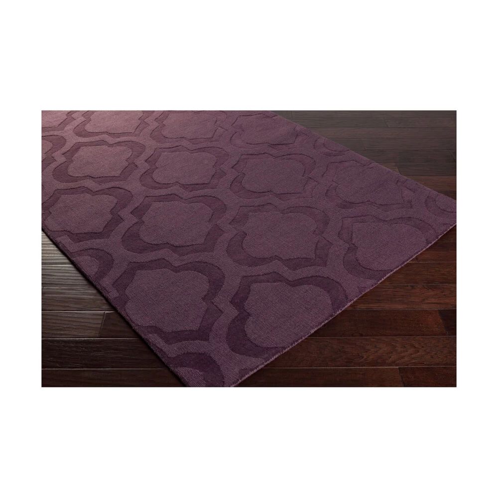 Central Park 72 X 72 Inch Eggplant Rugs, Round - Image 6