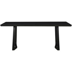 Silas 76 X 36 Inch Black Dining Table