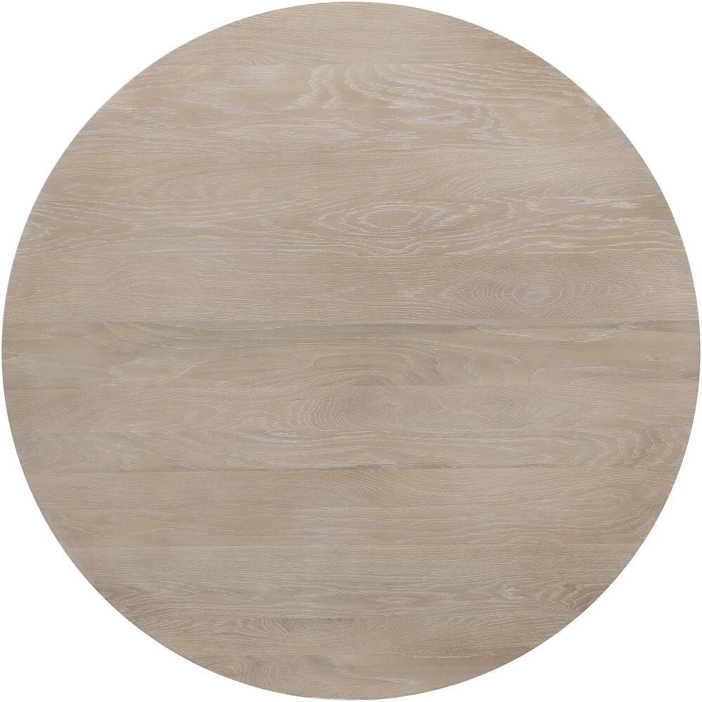 Silas 48 X 48 Inch White Dining Table, Round - Image 5