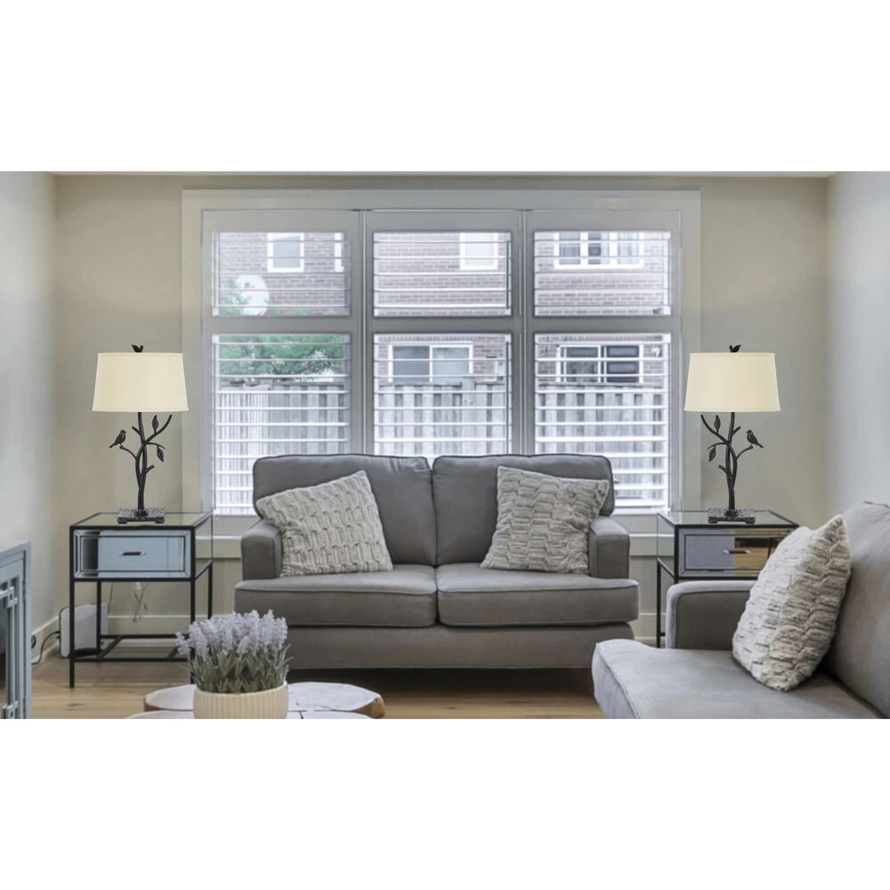 Medora 29 Inch 150 Watt Iron Table Lamp Portable Light - Image 2