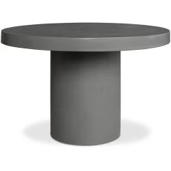 Cassius 47 X 47 Inch Grey Outdoor Dining Table
