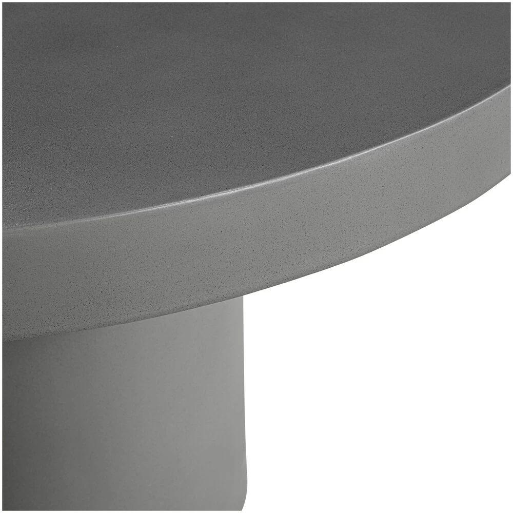 Cassius 47 X 47 Inch Grey Outdoor Dining Table - Image 3