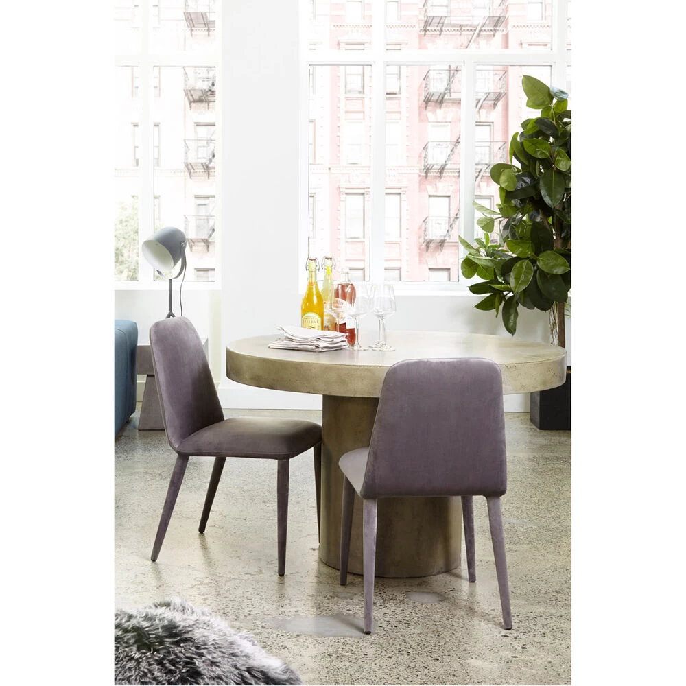 Cassius 47 X 47 Inch Grey Outdoor Dining Table - Image 6