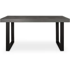 Jedrik 63 X 35.5 Inch Grey Outdoor Dining Table, Small