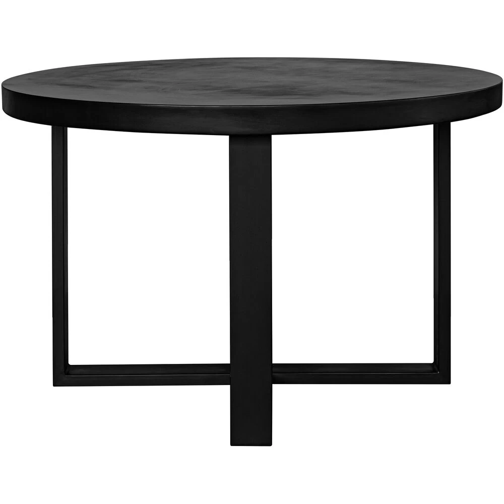 Jedrik 47 X 47 Inch Black Dining Table, Outdoor - Image 2
