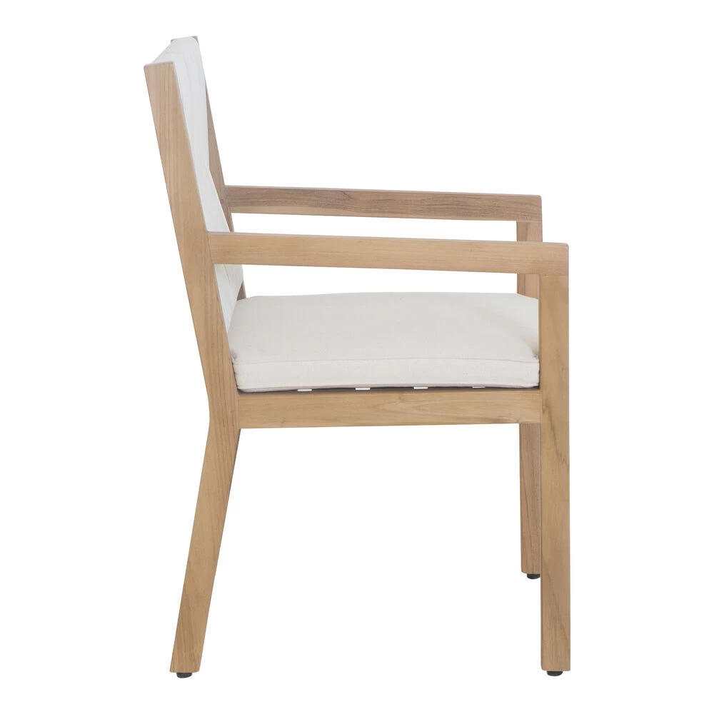 Luce Natural Outdoor Dining Chair - Image 3