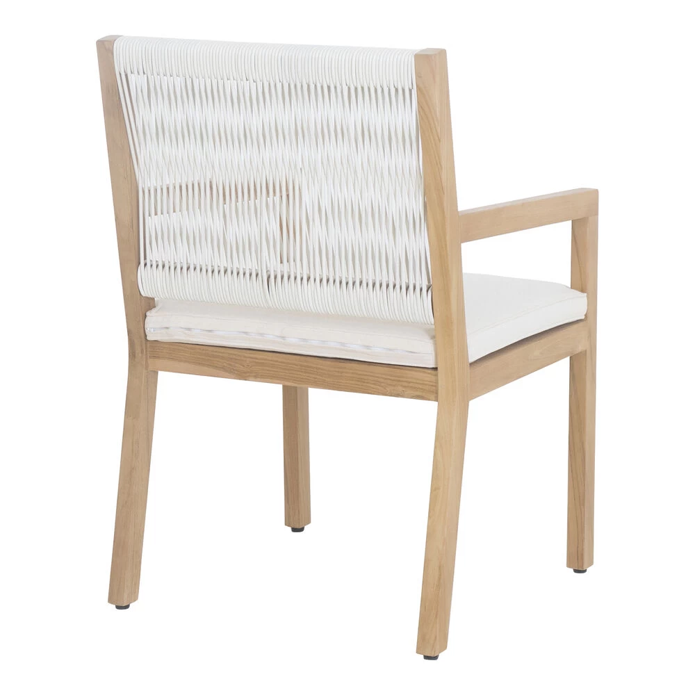 Luce Natural Outdoor Dining Chair - Image 4