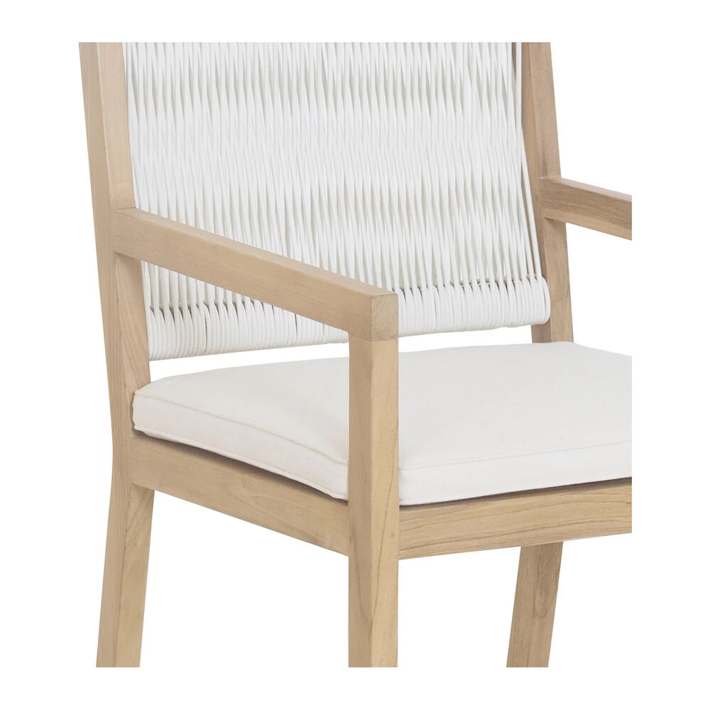 Luce Natural Outdoor Dining Chair - Image 5