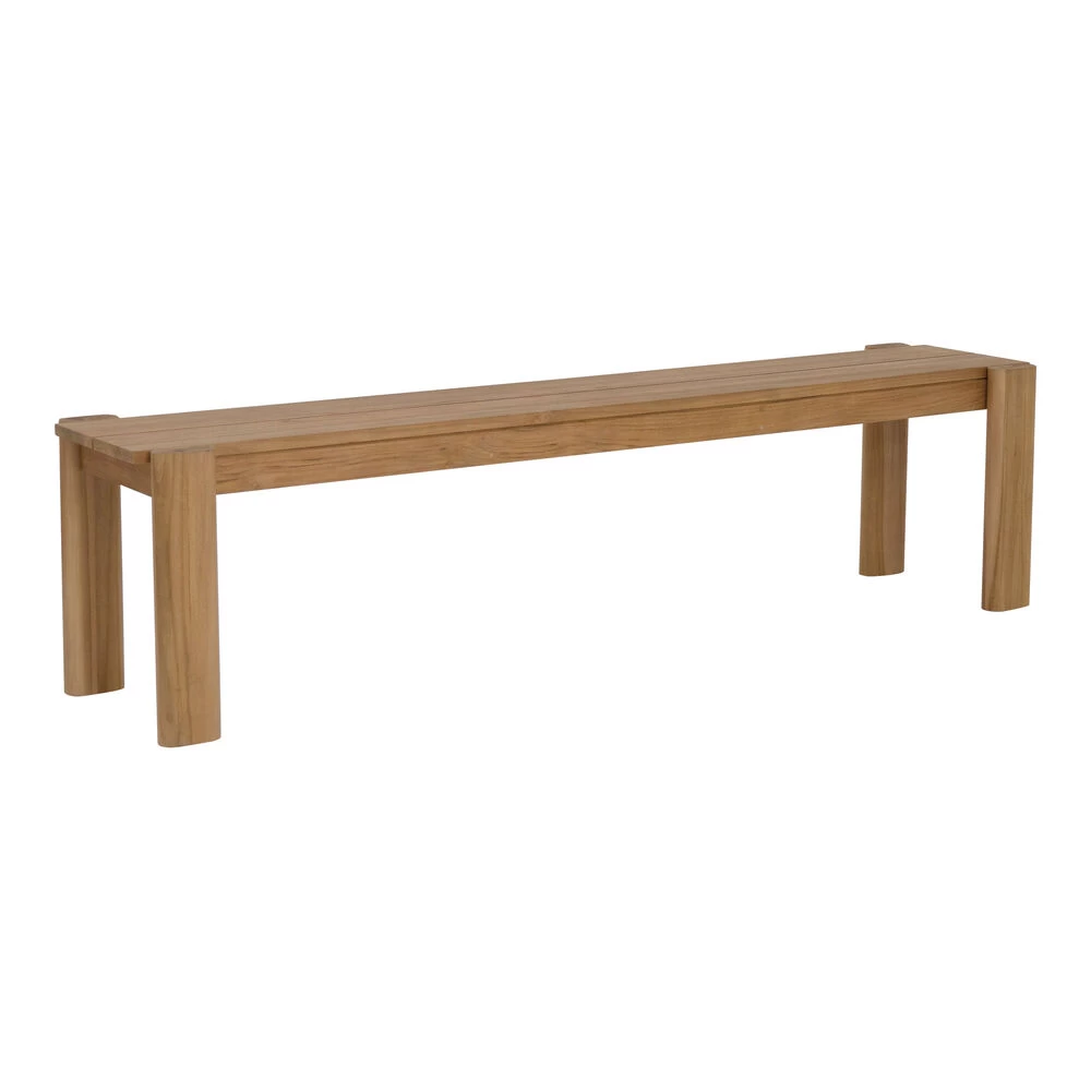 Tempo Natural Outdoor Bench - Image 2