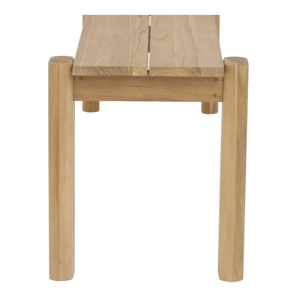 Tempo Natural Outdoor Bench - Image 5