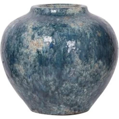Firth Blue Outdoor Vase