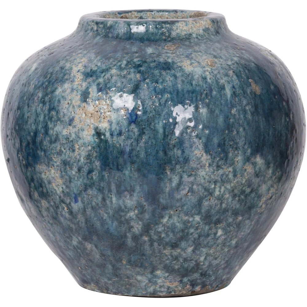 Firth Blue Outdoor Vase