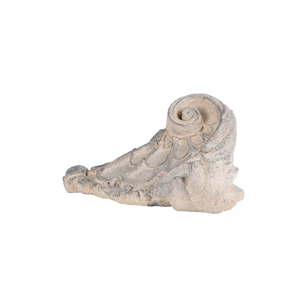 Fluer De Lis Gray Outdoor Wall Planter - Image 4