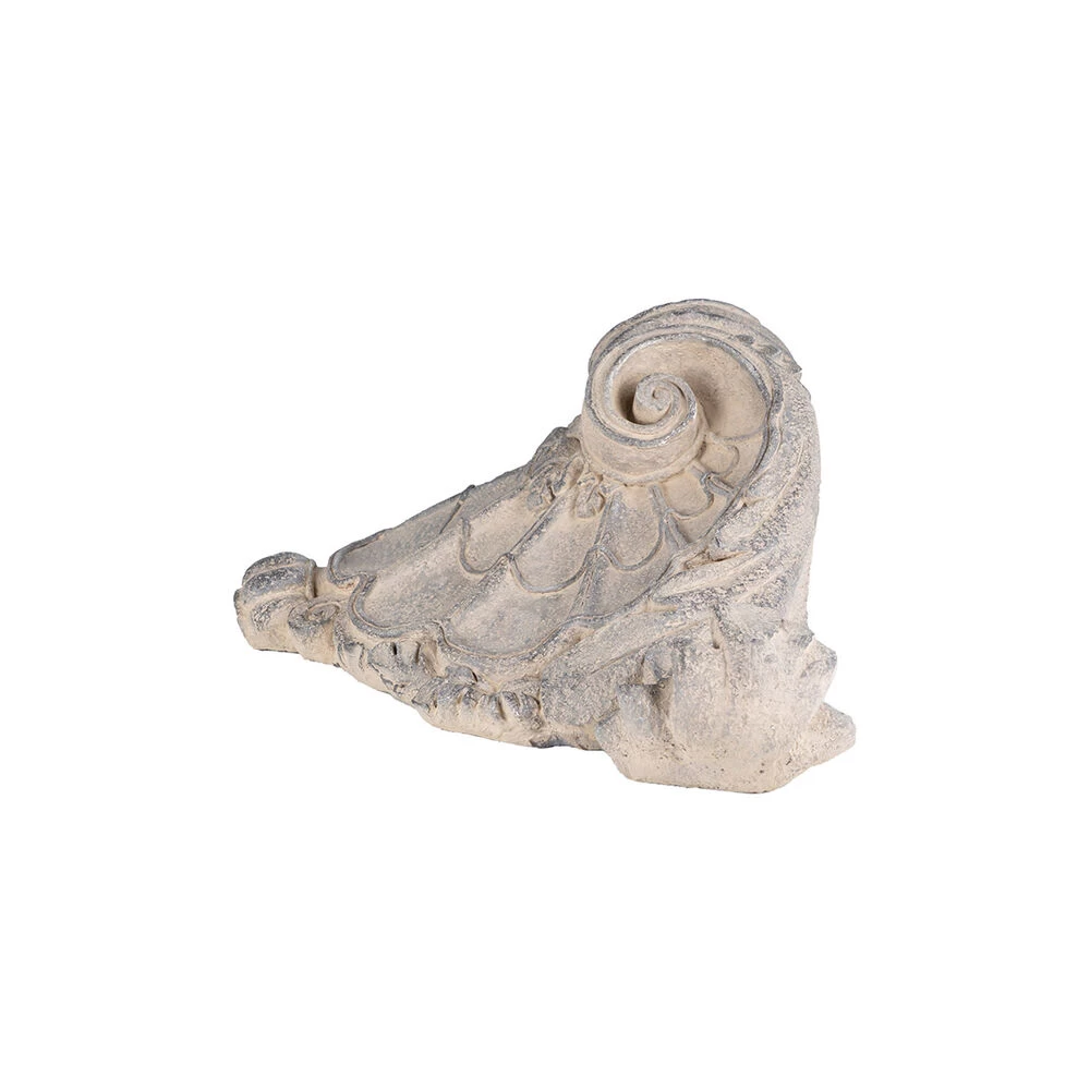 Fluer De Lis Gray Outdoor Wall Planter - Image 6