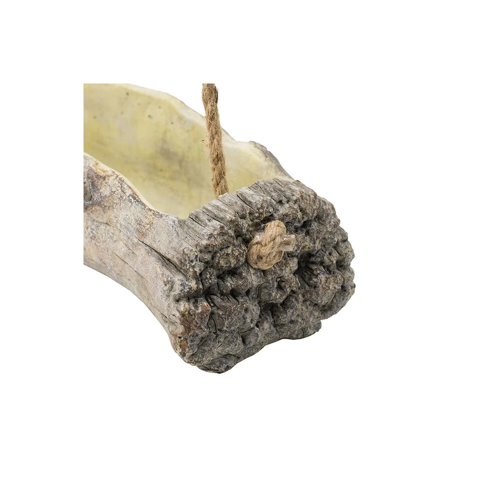 Nature Inspired Gray/Natural/Green Outdoor Planter - Image 4