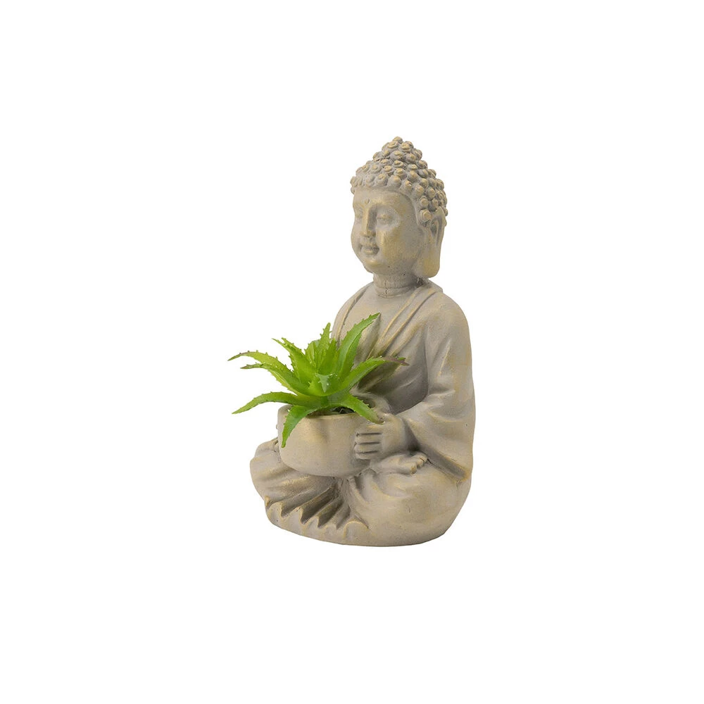 Sitting Buddas 6 X 4 Inch Decorative Statue - Image 2
