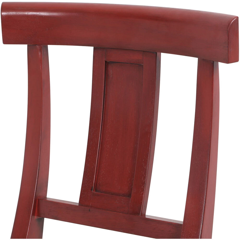 Dann Foley Cherry Wood Dining Chair - Image 5