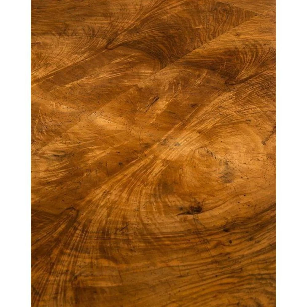 Curved Walnut Desk - Image 4