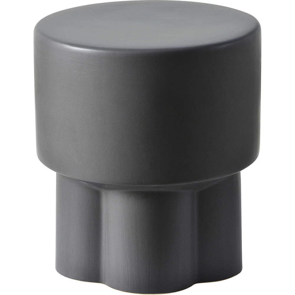 Willmar 15 X 13 Inch Matte Charcoal Outdoor Table - Image 4