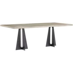Tobin 72 X 30.5 Inch Smoke Dining Table