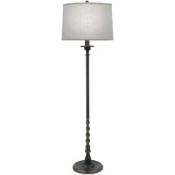 Ellie 61 Inch 150.00 Watt Oxidized Bronze Floor Lamp Portable Light