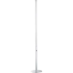 Strait-Up 63 Inch 29.00 Watt Chrome Floor Lamp Portable Light
