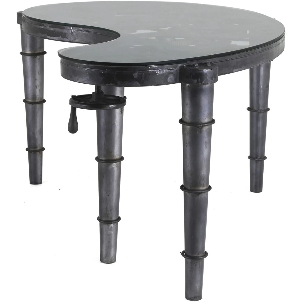 Shifting Gears 68 X 37 Inch Black Desk - Image 4