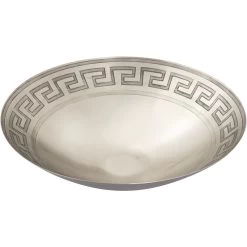 Greek Key 5.00 Inch X 19.00 Inch Decorative Bowl