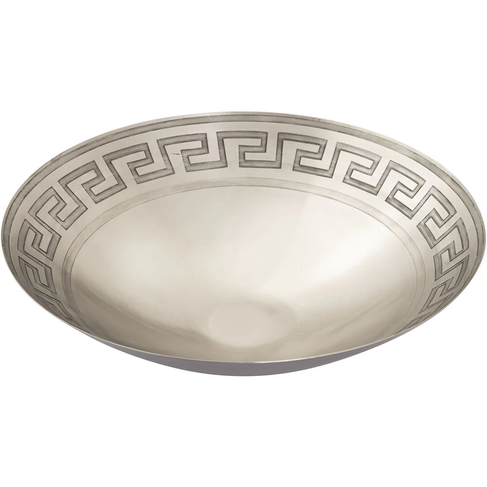 Greek Key 5.00 Inch X 19.00 Inch Decorative Bowl