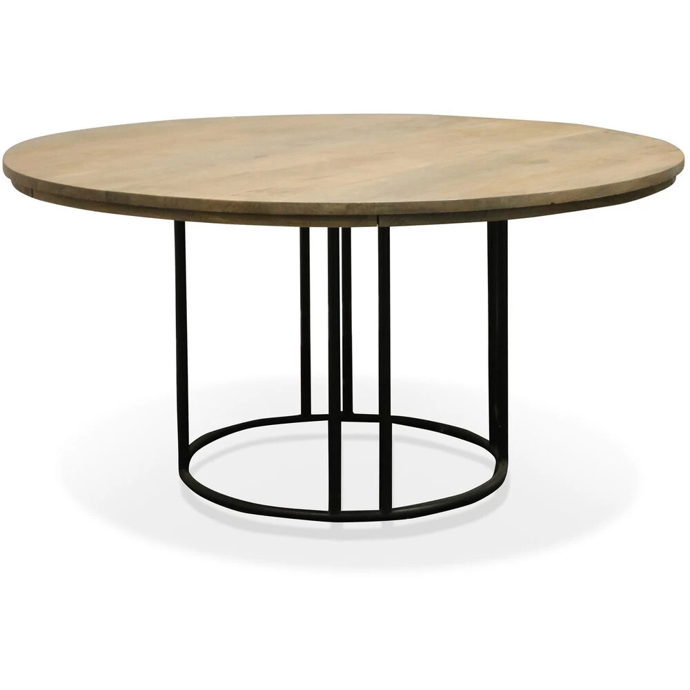 Malec 60 Inch Walnut Brown Dining Table